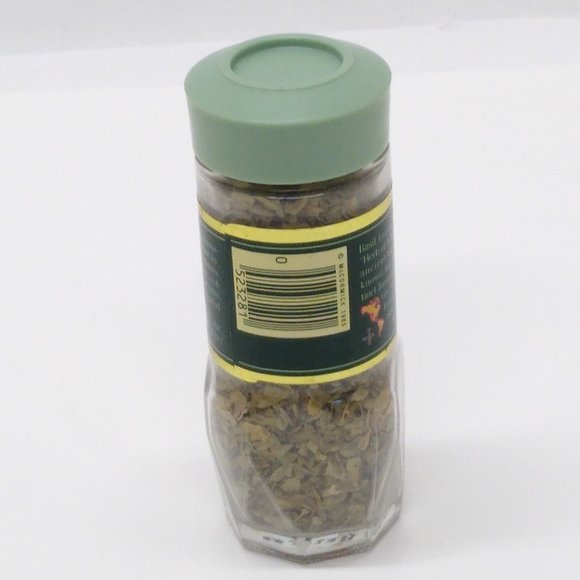 McCormick Sweet Basil Leaves 1985 Kitchen Decor Contents Considered Unusable VTG - Picture 3 of 7